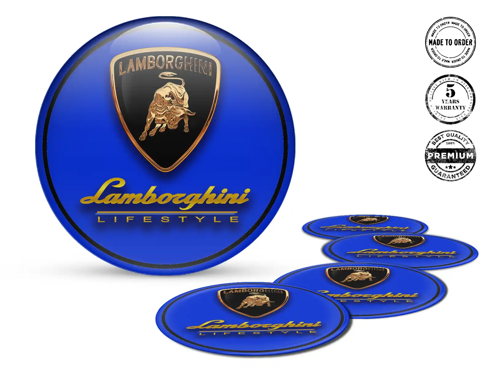 Lamborghini Aufkleber Dome Edition Harz Emblem Labels